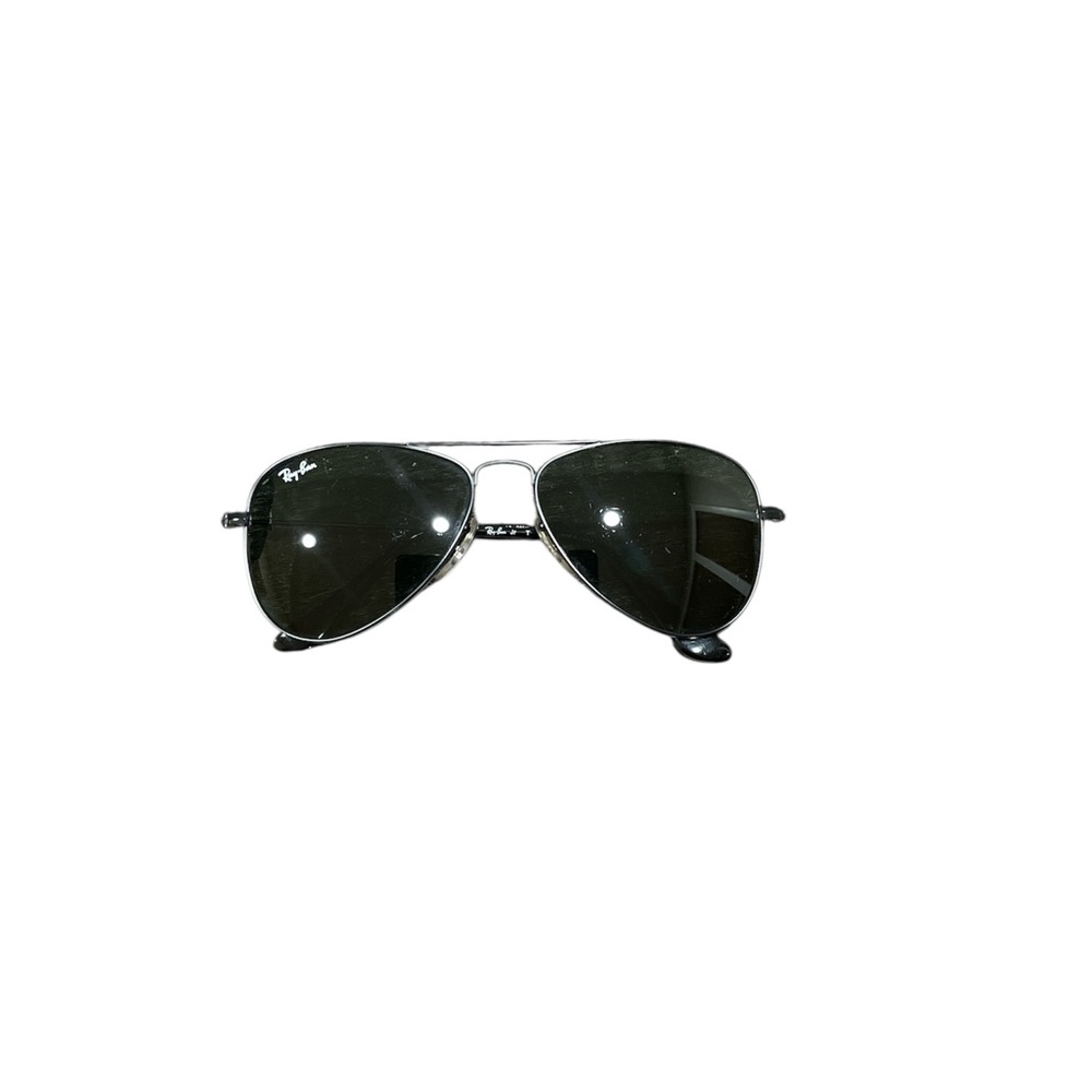 Ray-Ban Kids Aviator Sunglasses - Black - Picture 3 of 7